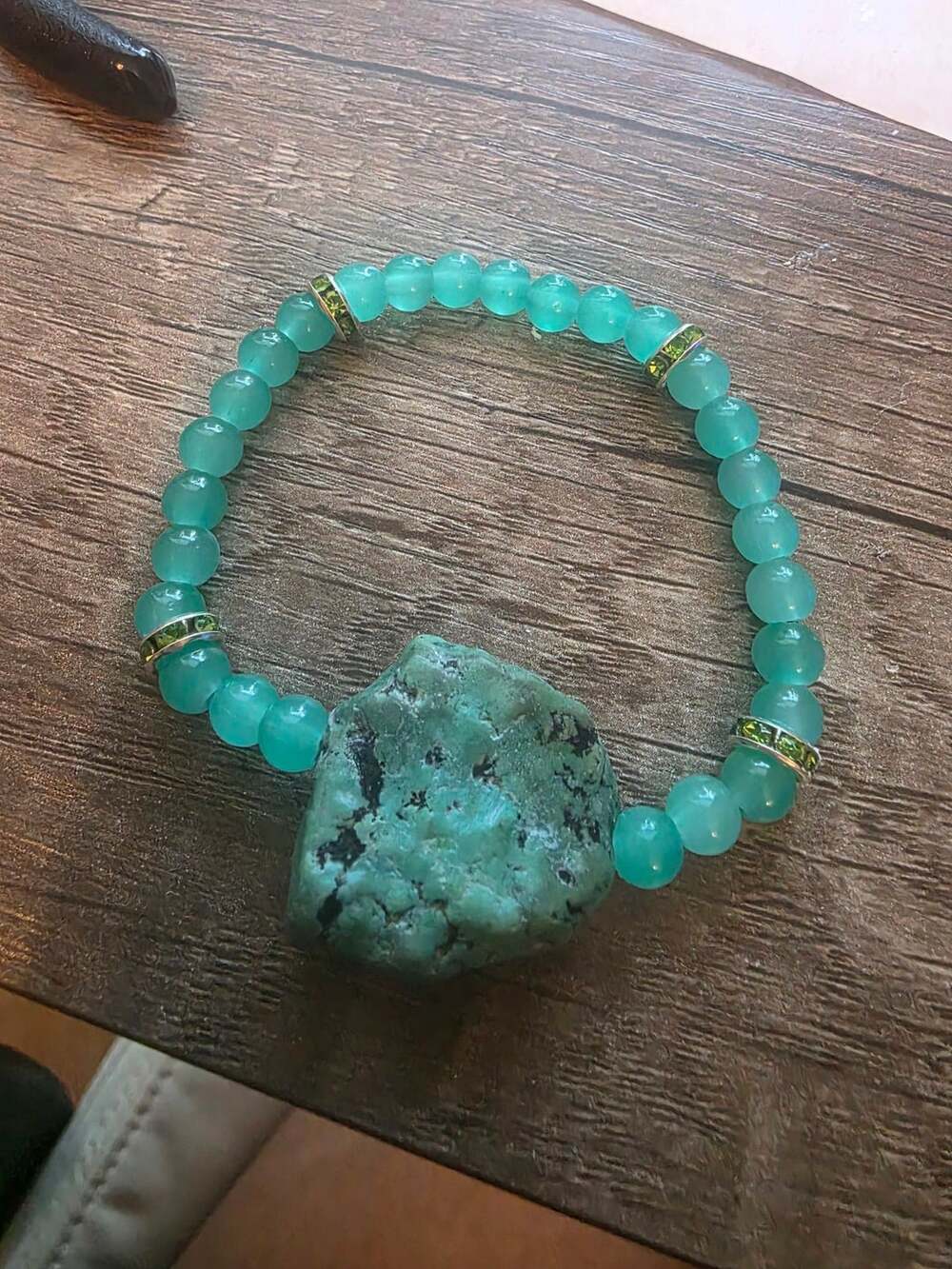 Green Aventurine Gemstone Healing Crystal Beaded Bracelet